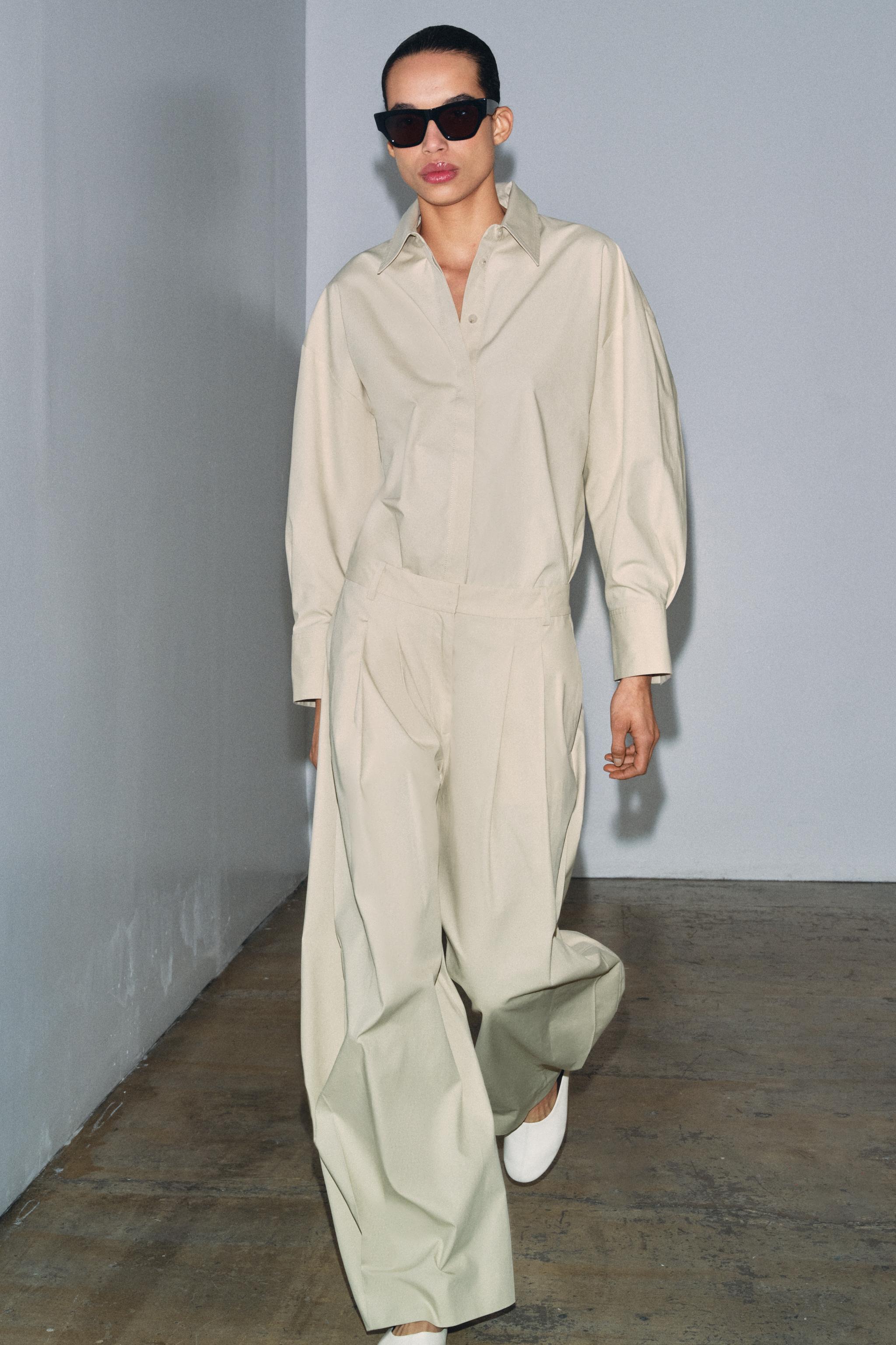 ZW COLLECTION LIMITED EDITION PLEATED PANTS